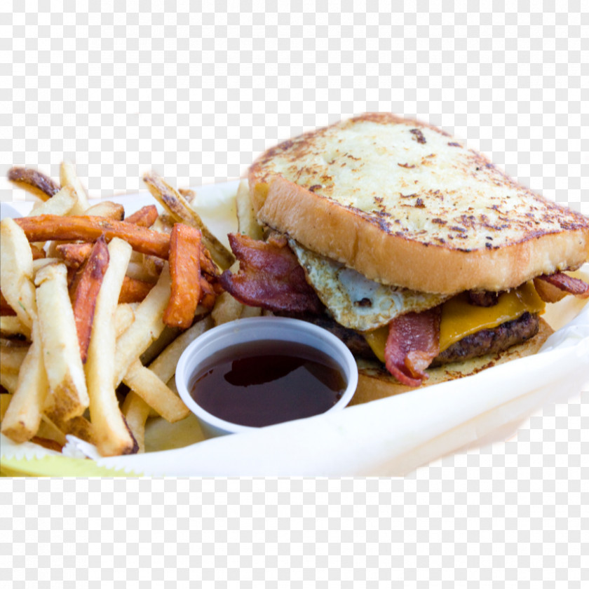 Burger And Sandwich Hamburger Cheeseburger French Fries Toast PNG