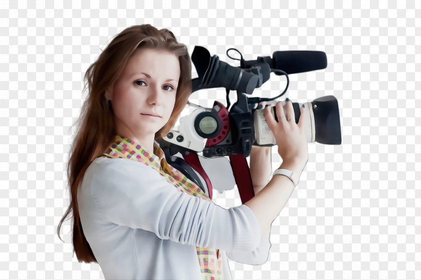 Camera Photographer Operator Videographer Video Accessory Cinematographer PNG