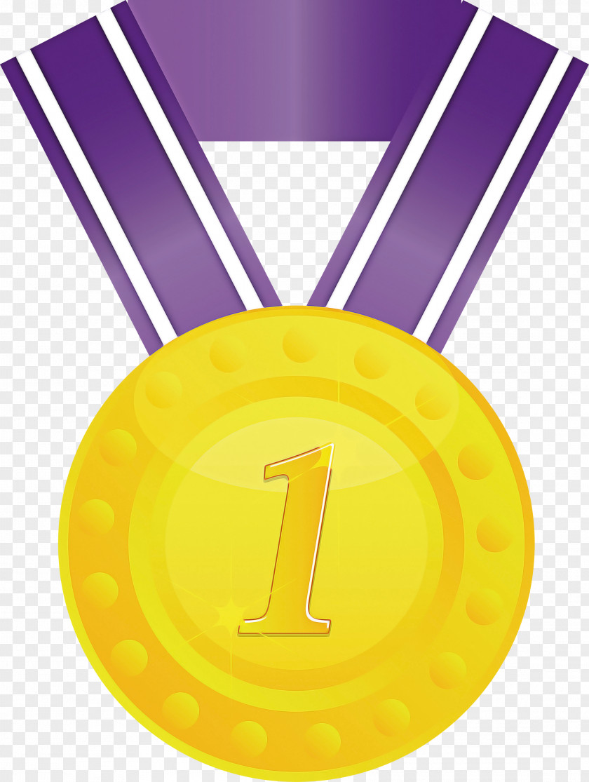 Gold Badge No 1 Award PNG