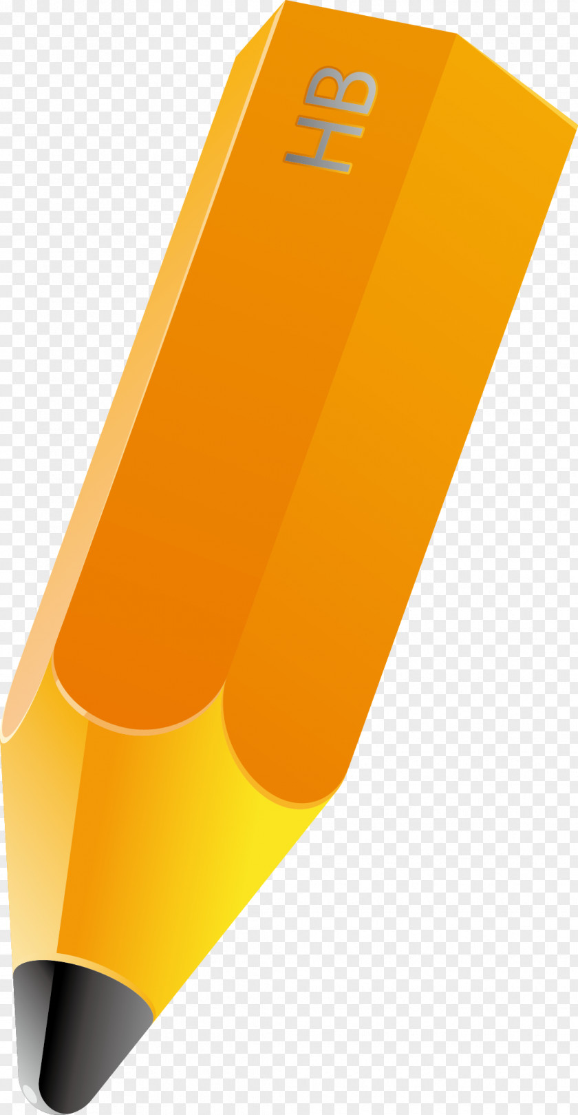 Yellow Pencil Technology Elements PNG