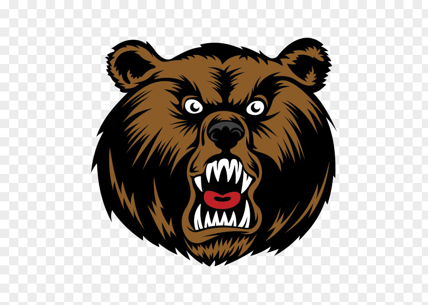 Bear Grizzly Decal Sticker PNG