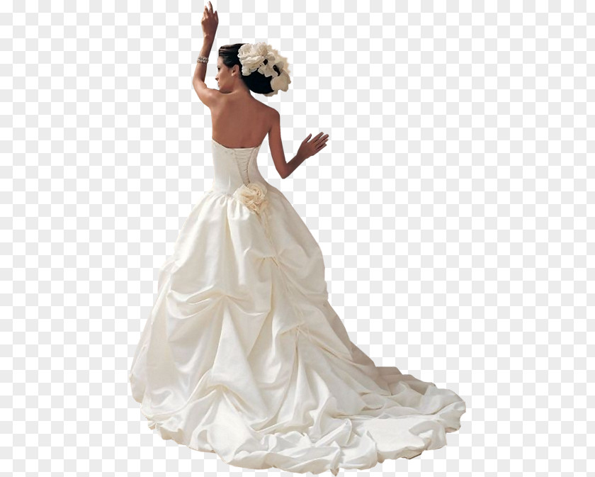 Bride Marriage Wedding Dress PNG