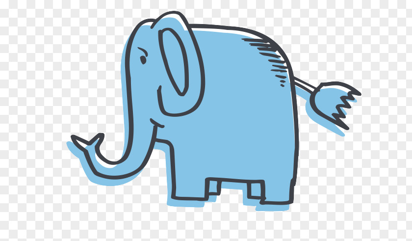 Cartoon Elephants And Mammoths Elephant Background PNG