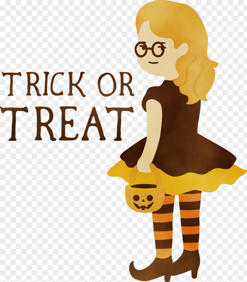 Drawing Cartoon Logo Trick-or-treating Painting PNG