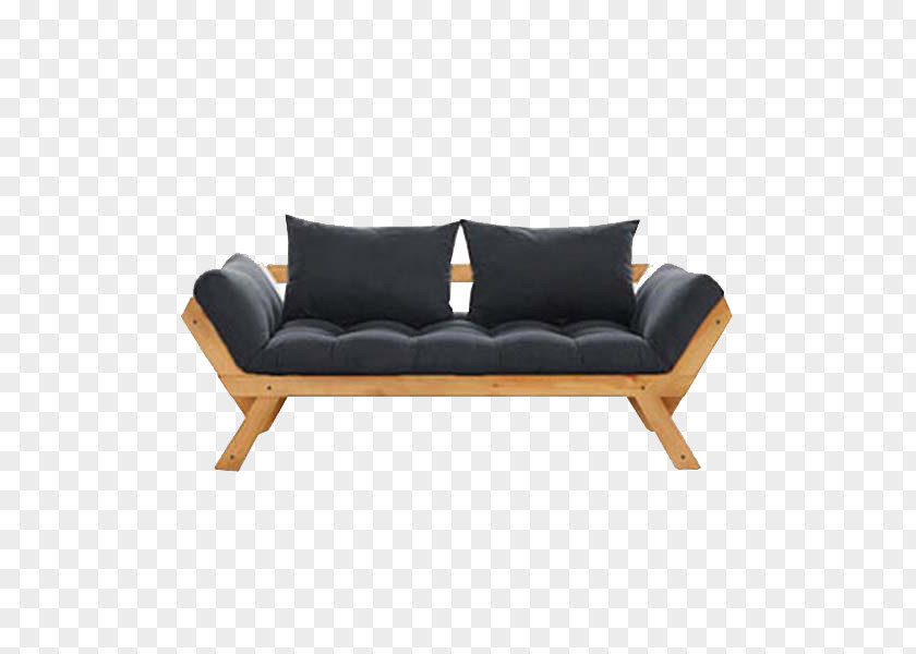 Free Black Sofa Pull Material Karup Couch Furniture Cushion Futon PNG