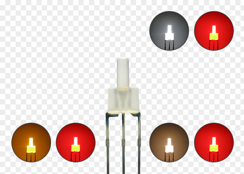 Lamp Lighting Light-emitting Diode LED Red PNG