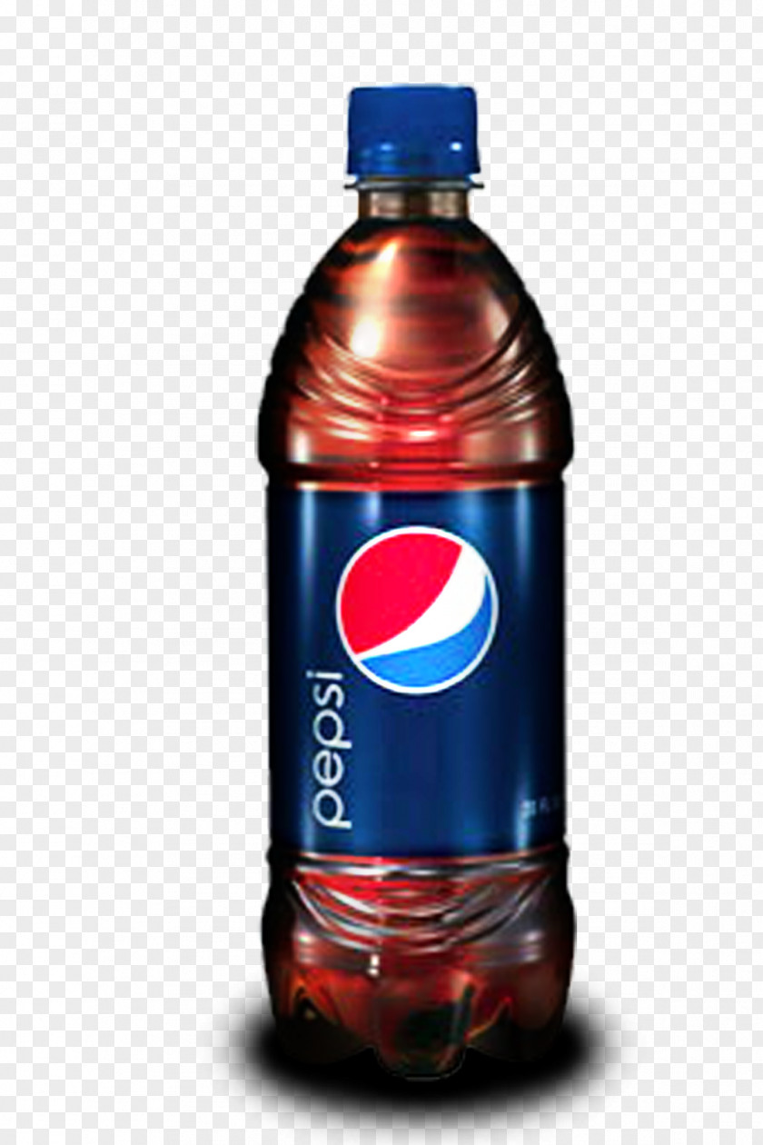 Pepsi Coca-Cola Blue Soft Drink Bottle PNG