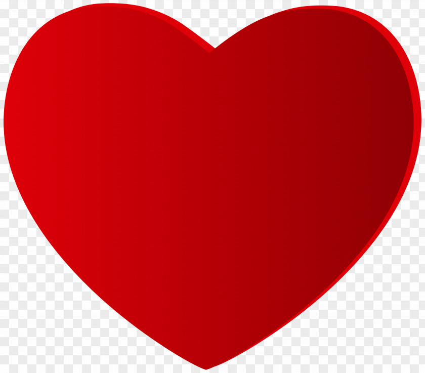 Red Love Heart Symbol Clip Art PNG