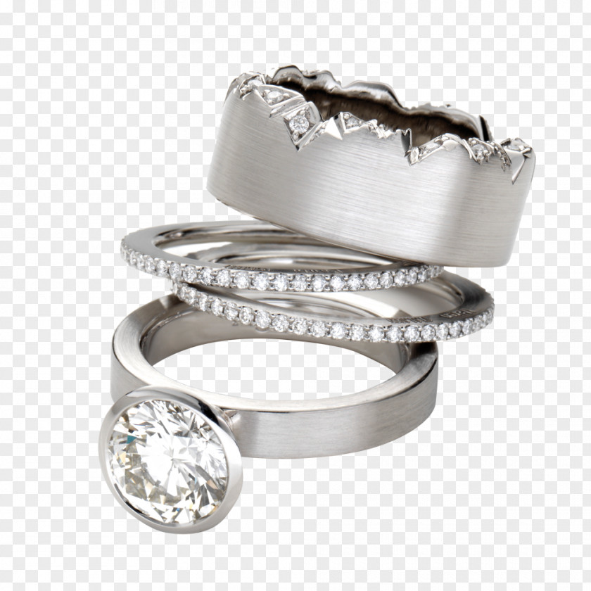 Ring Jeweler Jewellery Silver Brilliant PNG