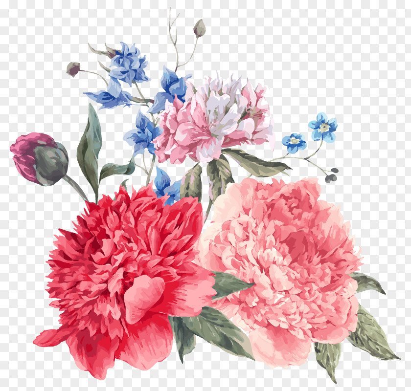 Romantic Flower Peony Royalty-free Illustration PNG