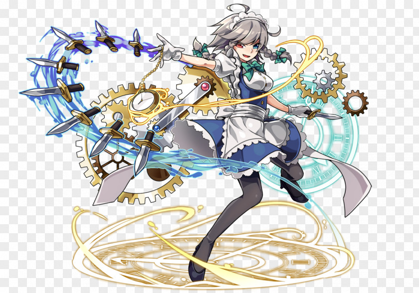 Sakuya Izayoi Puzzle & Dragons Touhou Project Dio Brando PNG