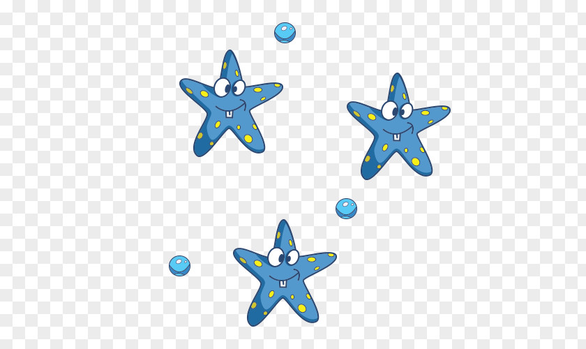 Submarine Cartoon Starfish Seabed Ocean PNG