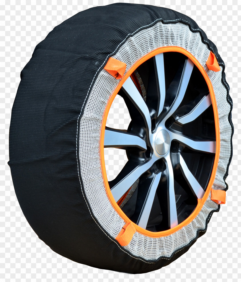 Textile Car Snow Chains Socks PNG