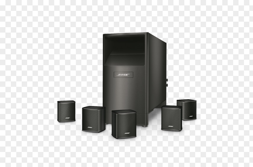 Audio-visual Bose Speaker Packages Home Theater Systems Acoustimass 6 Series V Corporation Loudspeaker PNG