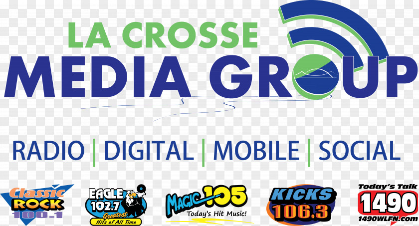 Because Of Her We Can Logo La Crosse Media Group Onalaska The Showtime Radio Station WKBH Classic Rock 100.1 PNG