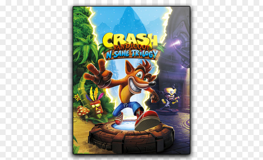 Crash Bandicoot N Sane Trilogy N. PlayStation 4 Video Game PNG