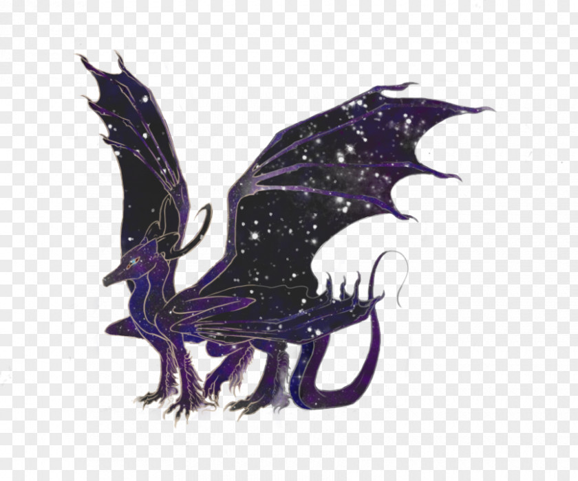 Galaxy European Dragon Legendary Creature PNG