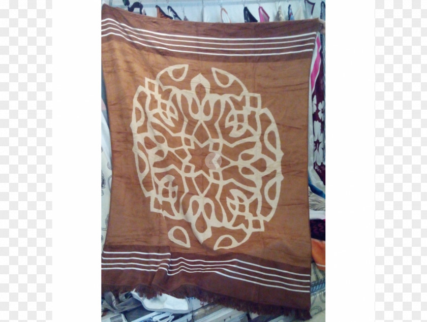 Textile Cushion Brown PNG