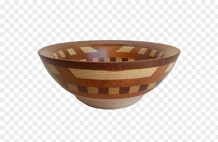 Wood Bowl Woodturning Ceramic Tableware PNG