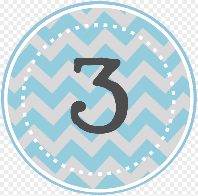 3 Birthday Cake Number Clip Art PNG