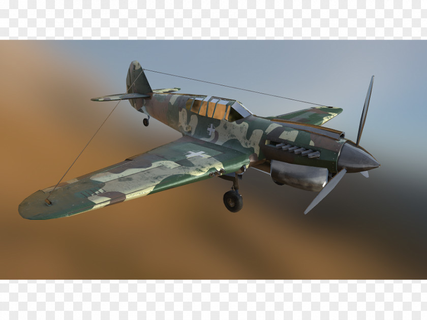 Airplane Messerschmitt Bf 109 Supermarine Spitfire Second World War Aircraft PNG
