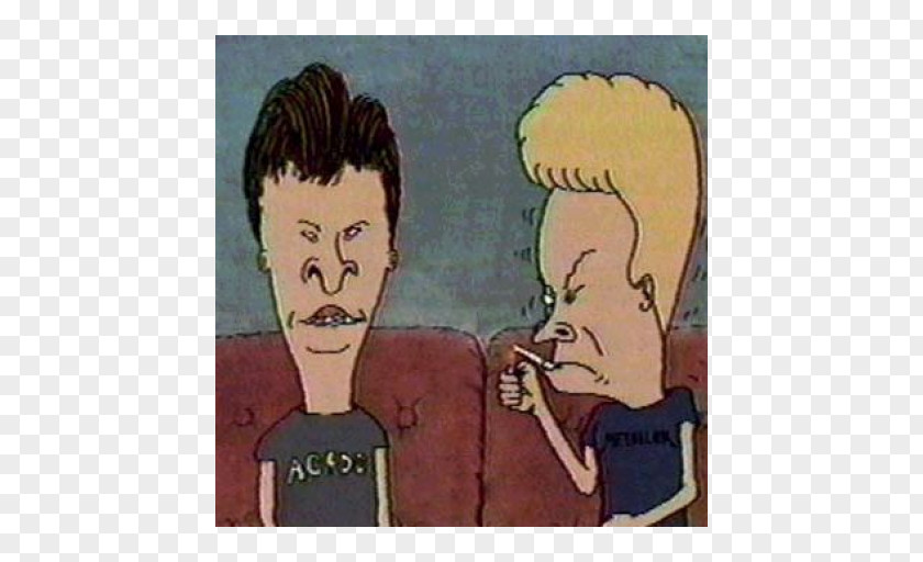 Beavis And Butthead Butt-Head In Virtual Stupidity Cartoon Animation PNG