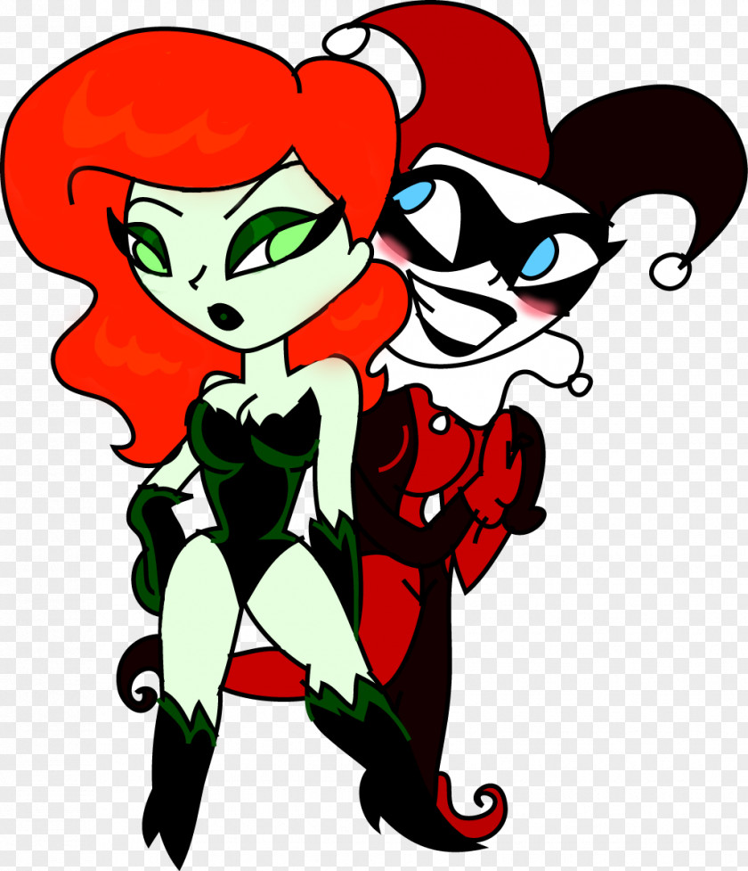 Harley Quinn Poison Ivy Joker Catwoman Batgirl PNG