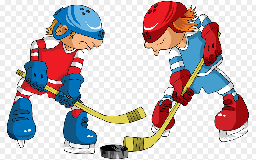 Hockey Game Ice Stick Goaltender Mask Skate PNG