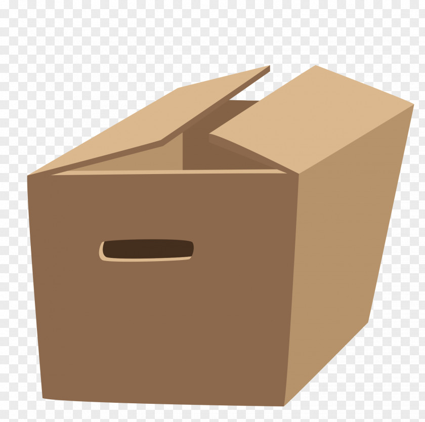 An Open Gift Box Paper Packaging And Labeling Carton PNG