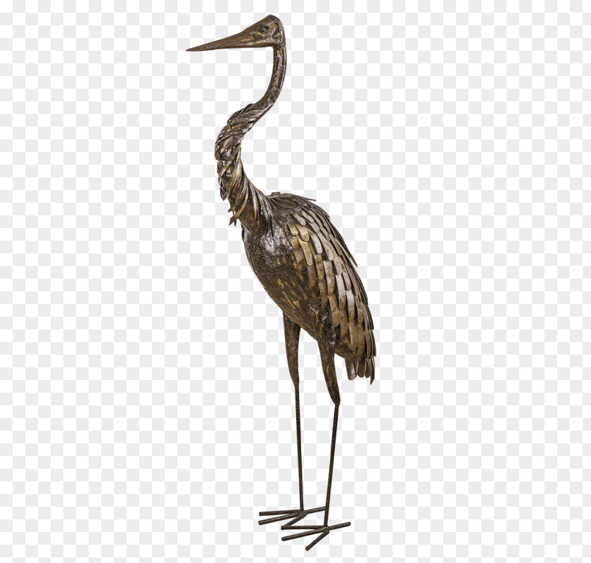 Crane Heron Bird Sculpture Stork PNG
