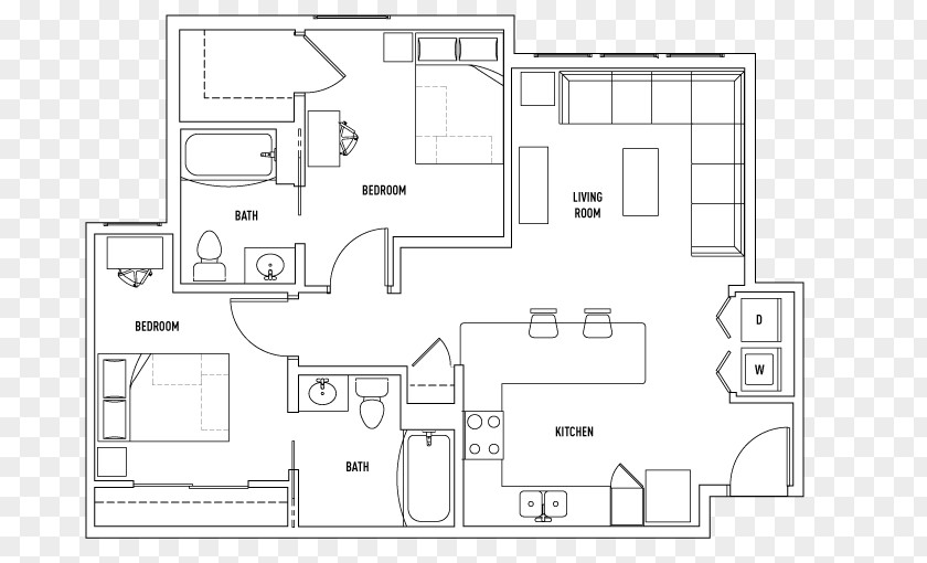 Design Floor Plan Residential Area Land Lot PNG