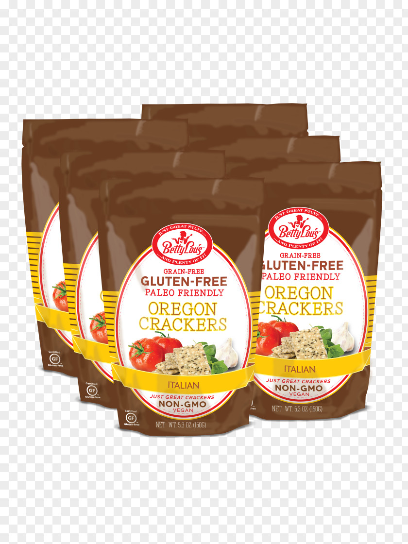 Grain Free Crackers Vegetarian Cuisine Cracker Italian Flavor Gluten-free Diet PNG