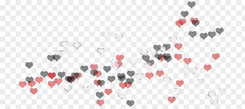Red Point Font Heart M-095 PNG