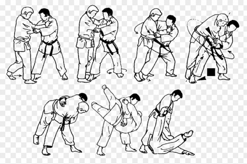 Uki Goshi O Judo Throw Martial Arts PNG
