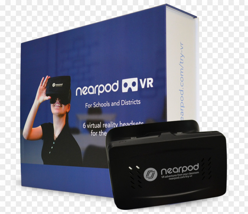 Vr Headset Virtual Reality Google Cardboard Headphones PNG