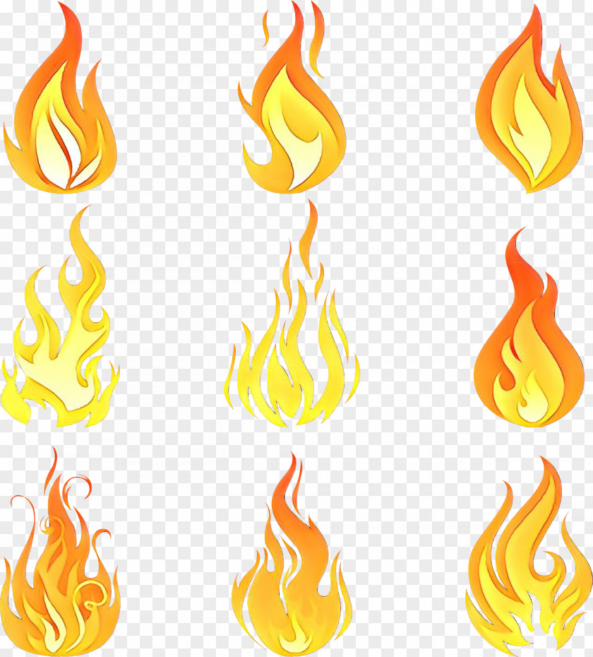 Fire Yellow Orange PNG