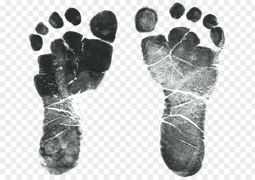 Footprints Infant Footprint Child PNG