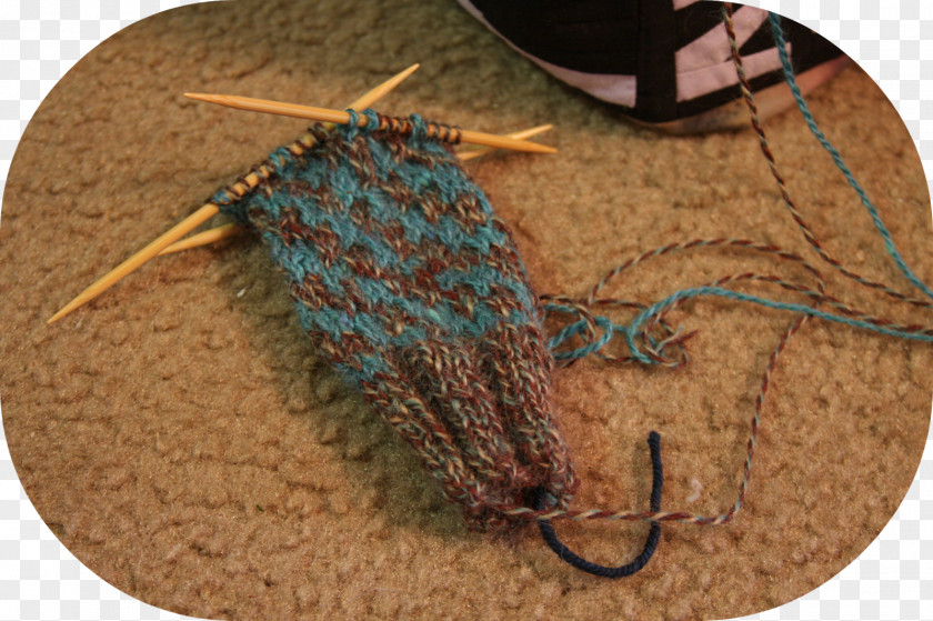 Knitting Life Turquoise PNG