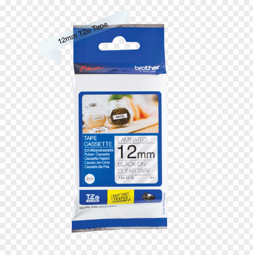 Printer Adhesive Tape Label Brother TZe 335 Laminiertes Band Karten, Etiketten Und Sticker Thermal Transfer Medien PNG