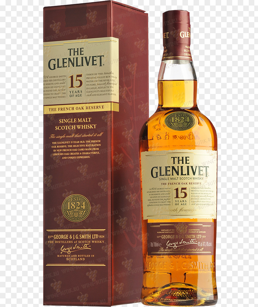 Scotch Whisky The Glenlivet Distillery Single Malt Whiskey Liqueur PNG