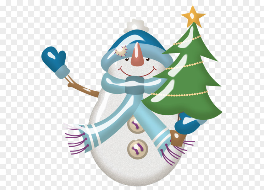 A Snowman Christmas Clip Art PNG
