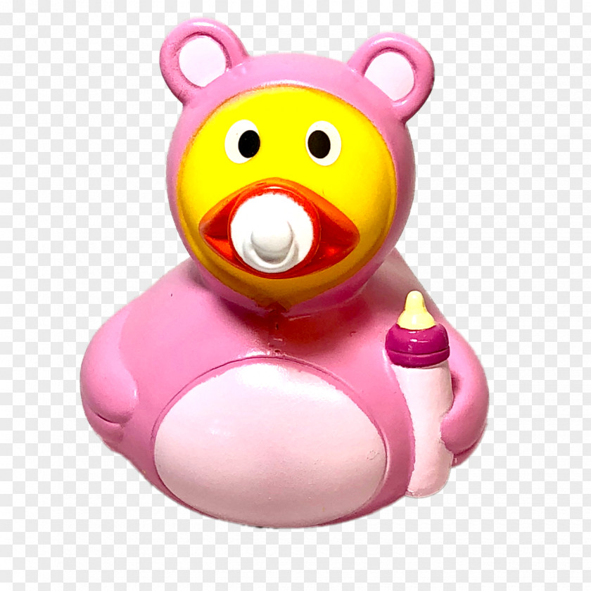 Baby Duck Rubber Toy Mother Infant PNG