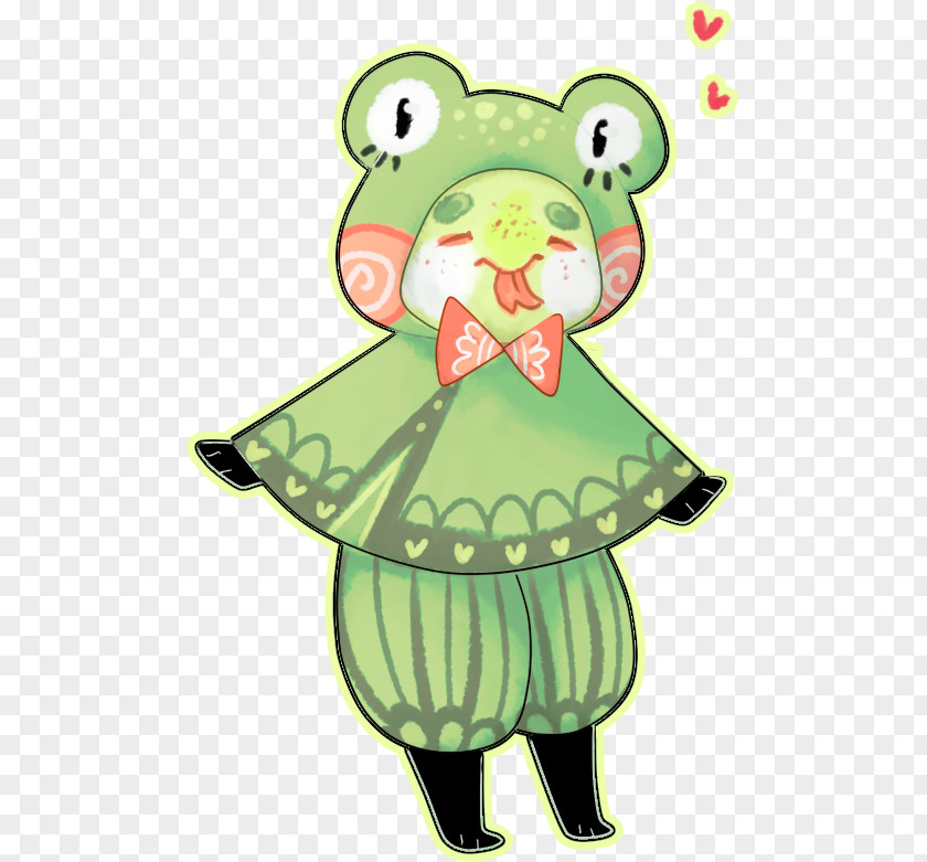 Frog Character Tree Clip Art PNG