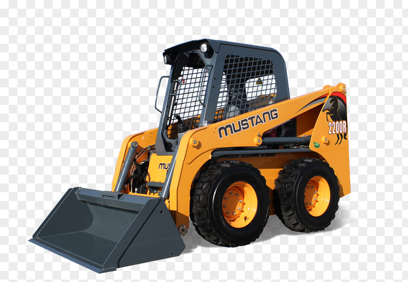 Skid Steer Ford Mustang Skid-steer Loader Heavy Machinery Gehl Company PNG