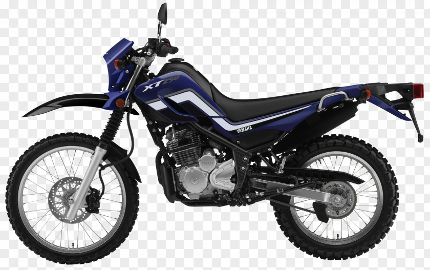 Yamaha Motor Company XT 250 Fuel Injection Dual-sport Motorcycle PNG