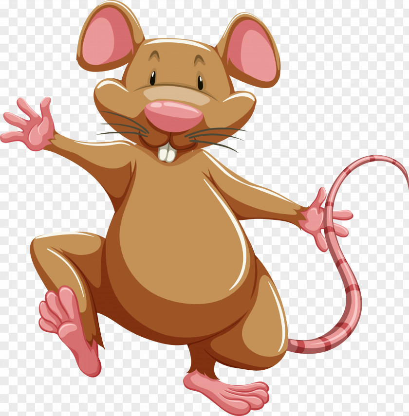 Creature Mouse Brown Rat Clip Art PNG