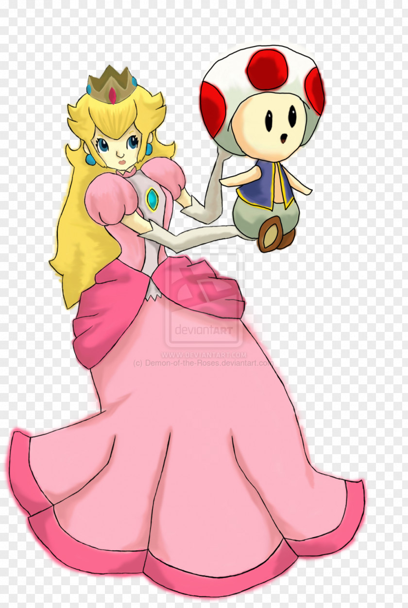 Mario Super Princess Peach Toad Bowser PNG