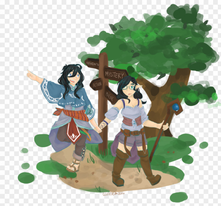 Tree Figurine Cartoon PNG