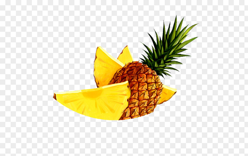 Creative Pineapple Juice Berry Fruit PNG