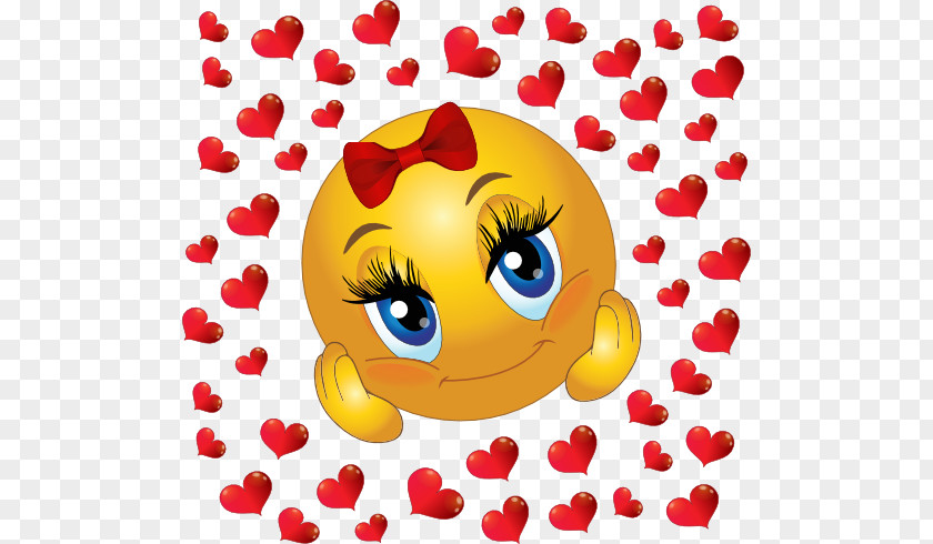Girly Smiley Cliparts Emoticon New Year's Day Clip Art PNG